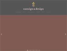 Tablet Screenshot of consignanddesigncanton.com